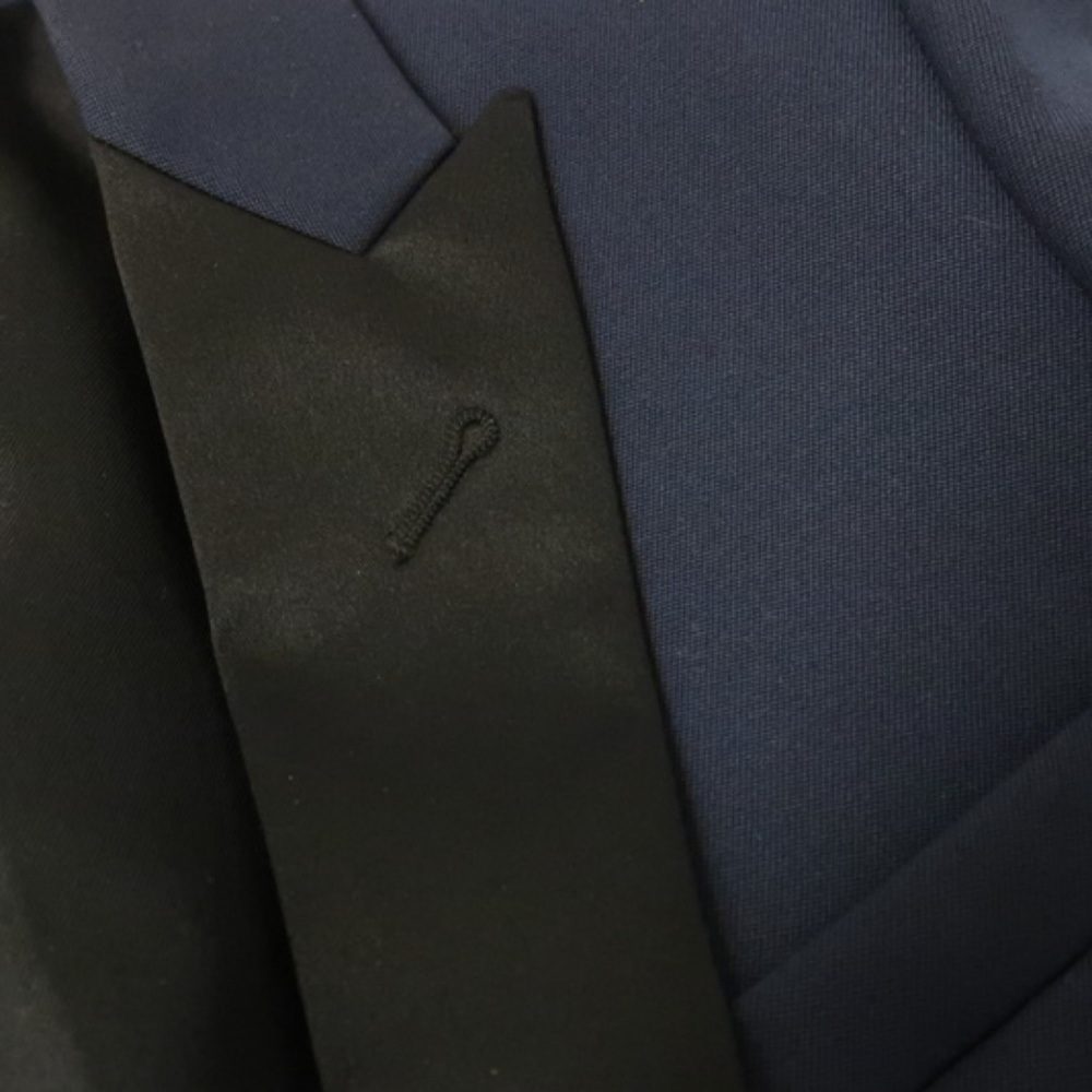 Saint Laurent Le Smoking Jacket Navy Wool - Picture 3 of 8